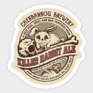 Killer Rabbit Ale Sticker